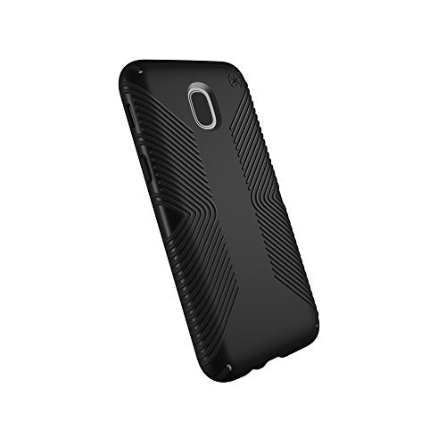 Speck Products Presidio Grip Samsung Galaxy J3 Case (Fits Verizon J3 V 3rd Gen, At&T Express Prime 3; Cricket Amp Prime 3, Sol 3; T-Mobile J3 Star), Black/Black