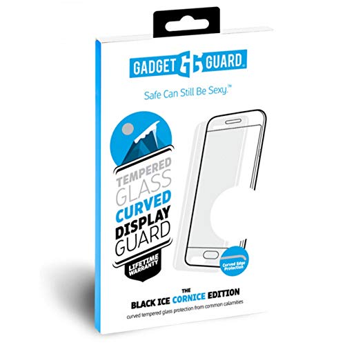 Gadget Guard Black Ice Cornice Tempered Glass Screen Protector For Samsung Galaxy Note 8 - Retail Packaging - Clear
