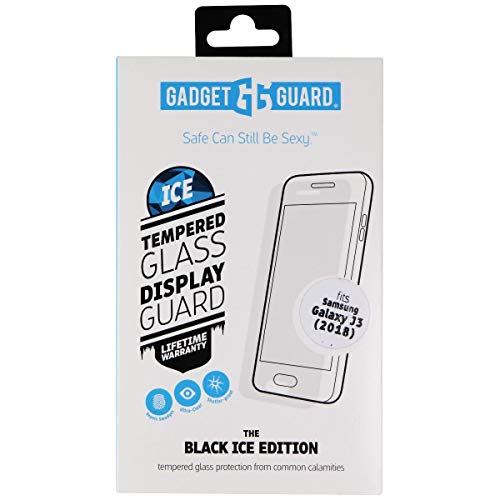 Gadget Guard - Black Ice Glass Screen Protector For Samsung Samsung Galaxy J3 2018/J3v 3rd Gen/J3 Star/Express Prime 3/Amp Prime 3 - Clear - Ggbixxc208ss04a