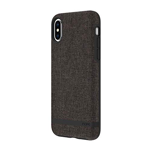 Incipio Carnaby Iphone Xs Case [Esquire Series] With Co-Molded Design And Ultra-Soft Cotton Finish Iphone Xs - Gray (Iph-1783-Gry)
