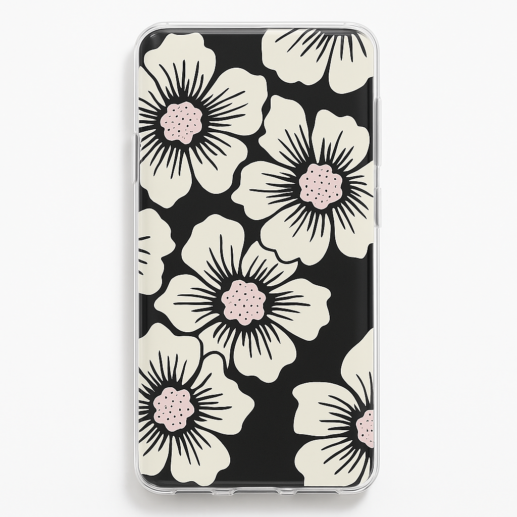 Kate Spade New York Protective Hardshell Case For Samsung Galaxy S9 - Multi Hollyhock Floral Clear / Cream With Stones