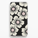 Kate Spade New York Protective Hardshell Case For Samsung Galaxy S9 - Multi Hollyhock Floral Clear / Cream With Stones