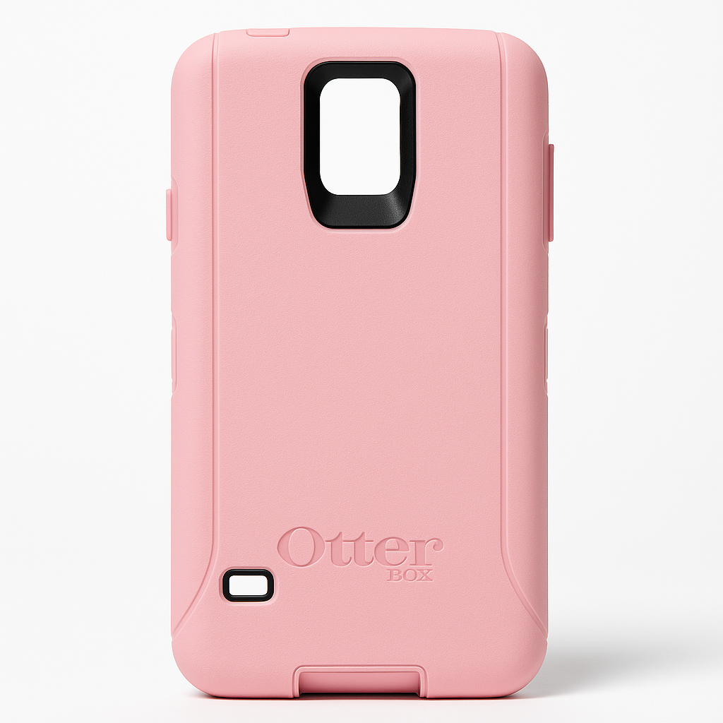 Otterbox Defender Series Samsung Galaxy S5 Case - Retail Packaging Protective Case For Galaxy S5 - Ap Pink (White/Gunmetal Grey Ap Pink)