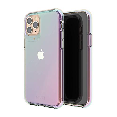 Gear4 Zagg Crystal Palace Iridescent Compatible With Iphone 11 Pro Case, Advanced Impact Protection With Integrated D3o Technology, Anti-Yellowing, Phone Cover – Iridescent