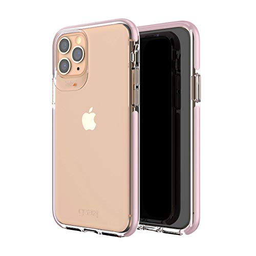 Gear4 Zagg Piccadilly Compatible With Iphone 11 Pro Case, Advanced Impact Protection With Integrated D3o Technology Phone Cover - Rose Gold