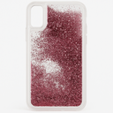 Case-Mate Iphone X Case - Waterfall - Cascading Liquid Glitter - Protective Design - Apple Iphone 10 - Rose Gold