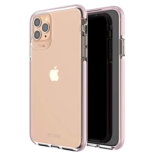 Gear4 Zagg Piccadilly Compatible With Iphone 11 Pro Max Case, Advanced Impact Protection With Integrated D3o Technology Phone Cover - Rose Gold