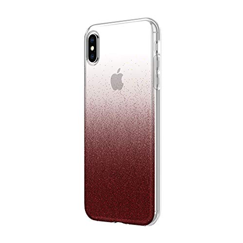 Incipio Design Series Protective Case For Iphone Xs Max (6.5") With Stylish Prints And Clear Cover Design - Cranberry Sparkler