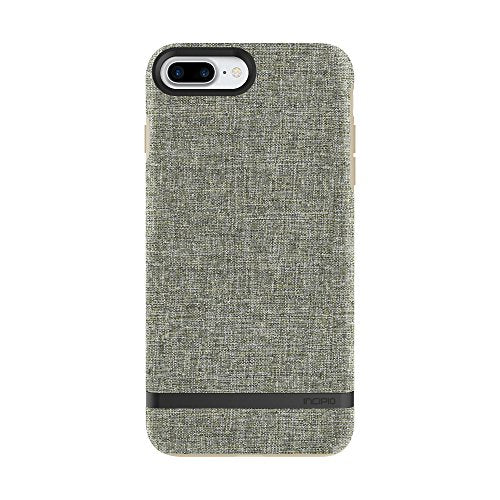 Incipio Carnaby Iphone 8 Plus & Iphone 7 Plus Case Esquire Series With Co-Molded Design And Ultra-Soft Cotton Finish For Iphone 8 Plus & Iphone 7 Plus - Khaki
