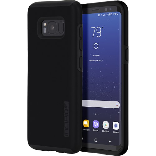 Incipio Dualpro Case For Samsung Galaxy S8+ - Black/Black