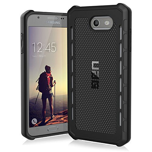 Urban Armor Gear Uag Designed For Samsung Galaxy J7 (2017) Outback Feather-Light Rugged [Black] Military Drop Tested Phone Case