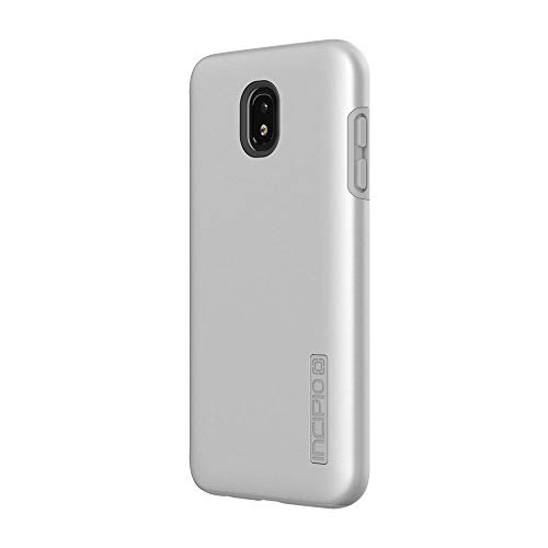 Incipio Dualpro Case Compatible With Samsung Galaxy J7/J7 V/J7 Star - Iridescent Gray/Gray