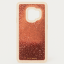 Case-Mate - Samsung Galaxy S9 Case - Waterfall - Cascading Liquid Glitter - Protective Design - Rose Gold