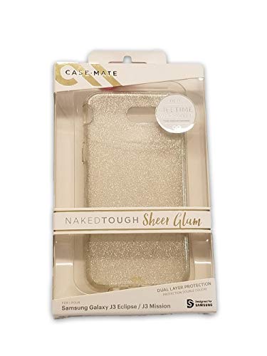 Case-Mate Samsung Galaxy J3 Sheer Glam Naked Tough Cases - Champagne