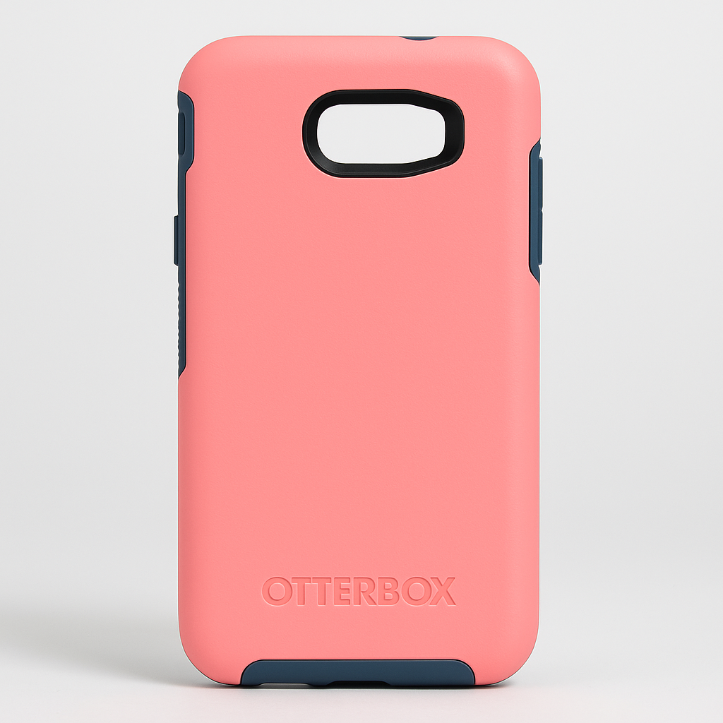 Otterbox Symmetry Series Case For Samsung Galaxy Express Prime 2, J3, J7 - Saltwater Taffy (Pipeline Pink/Blazer Blue)