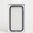 Puregear - Dualtek Clear Case For Apple® Iphone® Xs Max - Clear/Navy Blue