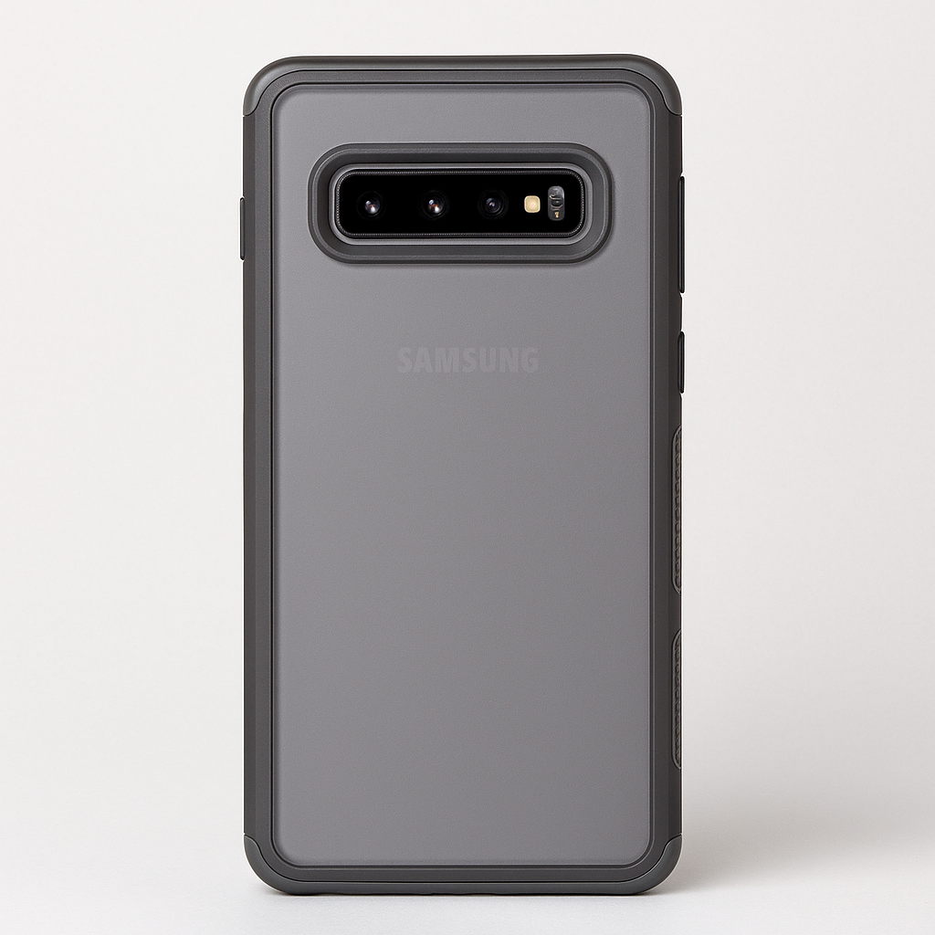 Puregear Dualtek Phone Case For The Samsung Galaxy S10 (Clear/Black)