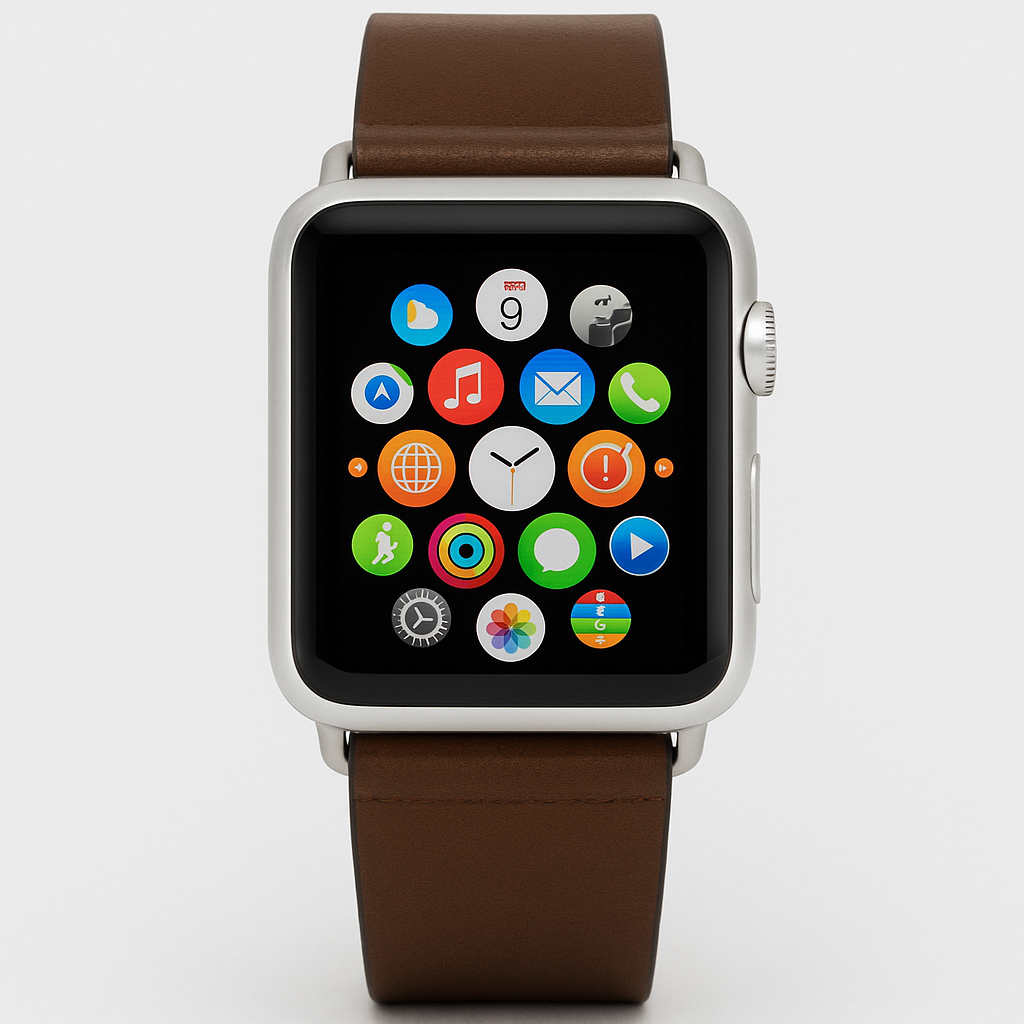 Incipio Apple Watch 38mm Premium Leather Watchband - Espresso