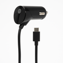 Puregear Corded Car Charger For Micro Usb Devices - 12w Black