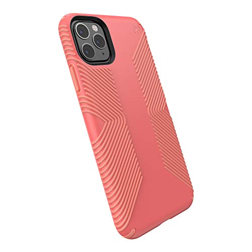 Speck Products 129892-8538 Presidio Grip Iphone 11 Pro Case, Parrot Pink/Papaya Pink