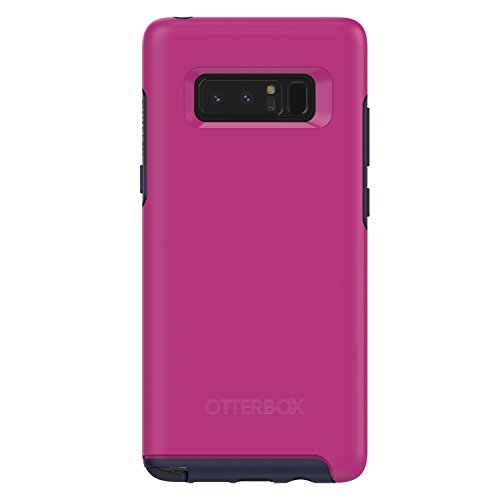 Otterbox Symmetry Series Case For Samsung Galaxy Note8 - Retail Packaging - Mixed Berry Jam (Baton Rouge/Maritime Blue)