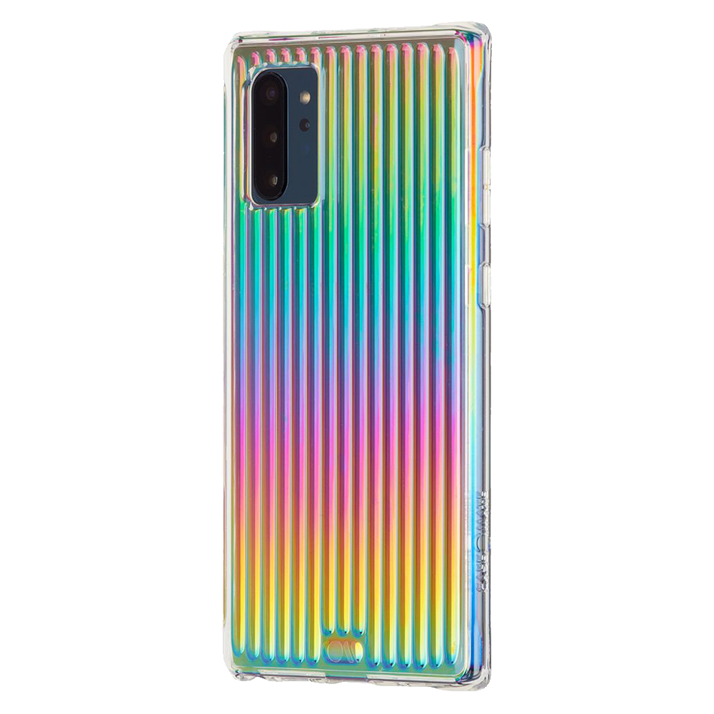 Case-Mate - Samsung Galaxy Note 10 Case - Tough Groove - 6.3" - Iridescent