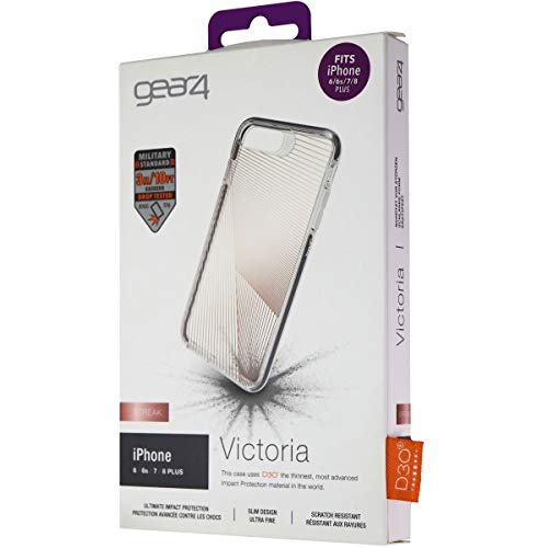THE GEAR4 VICTORIA CASE FOR IPHONE 8 PLUS / 7 PLUS / 6S PLUS - COPPER STREAK