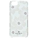 Incipio Apple Iphone 6/6s/7/8 Kate Spade Hard-Shell Case - Hollyhock Floral (Clear/Cream With Gems)