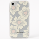 Incipio Apple Iphone 6/6s/7/8 Kate Spade Hard-Shell Case - Hollyhock Floral (Clear/Cream With Gems)