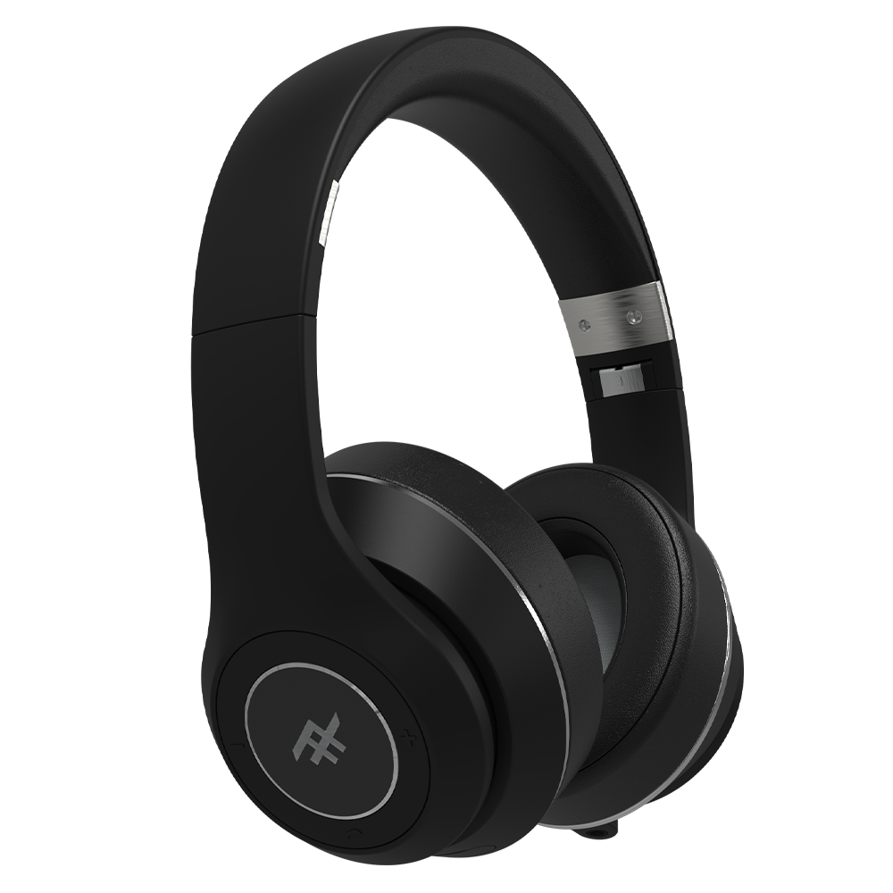 Ifrogz - Impulse 2 Over Ear Bluetooth Headphones - Black