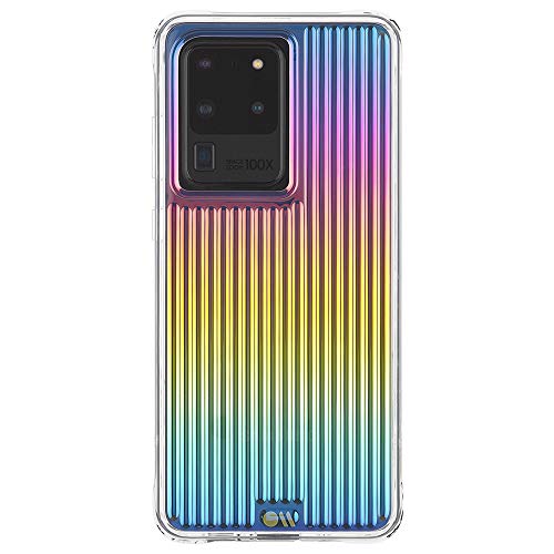 Case-Mate - Tough Groove - Iridescent Case For Samsung Galaxy S20 Ultra - 5g Compatible - 6.9 Inch - Iridescent