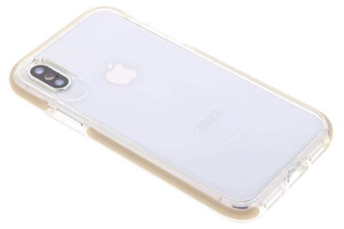 Gear4 Ic8picgld Piccadilly Clear Case With Advanced Impact Protection [ Protected By D3o ], Slim, Tough Design For Iphone X/Xs Â€“ Gold, Piccadilly, Piccadilly - Gold