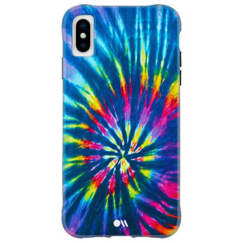 Case-Mate - Iphone Xs Max Case - Tie Dye - Opaque Color Design - Iphone 6.5" - Diy Rainbow