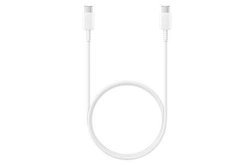 Samsung Galaxy Usb-C Cable (Usb-C To Usb-C) - White- Us Version With Warranty, Laptop