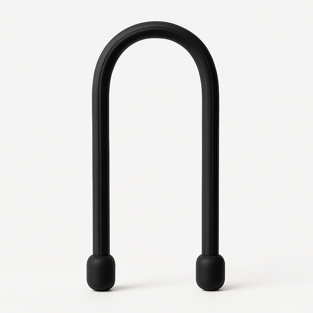 Gear Tie 12" Black 2 Pk