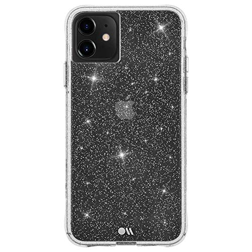 Case-Mate - Sheer Crystal - Sparkle Case For Iphone 11 - Protective Design - 6.1 Inch - Crystal Clear