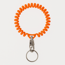 Nite Ize Key Band-It, Stretch Wristband Key Chain With S-Biner Clip, Orange