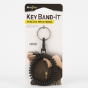 Nite Ize Key Band-It, Stretch Wristband Key Chain With S-Biner Clip, Smoke