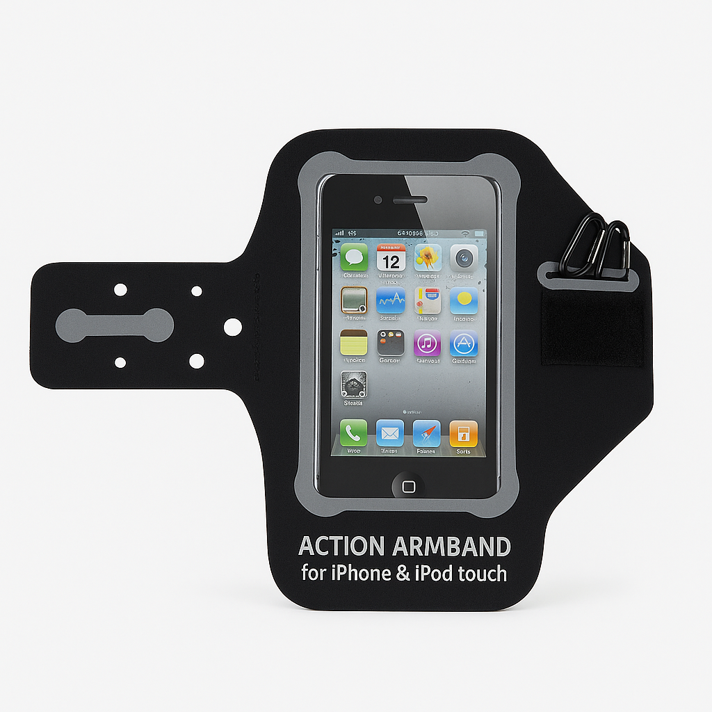 Nite Ize Action Armband - Adjustable Smartphone Holder For Hitting The Gym, Running, + Biking