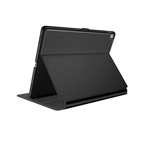 Speck Products Compatible Case For Apple Ipad 9.7-Inch (2017/2018, Also Fits 9.7-Inch Ipad Pro, Ipad Air 2/Air), Balance Folio Case And Stand, Black/Slate Grey