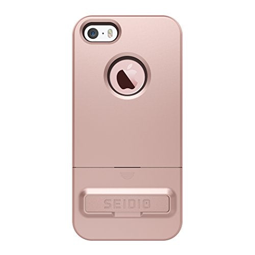 Seidio Cell Phone Case For Apple Iphone 5/5s/Se - Rose Gold/Brown