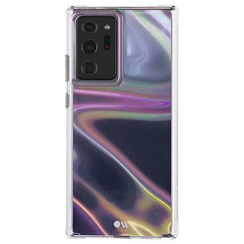 Case-Mate - Case For Samsung Galaxy Note 20 Ultra 5g - Soap Bubble W/Micropel - 10 Ft Drop Protection - 6.9 - Iridescent