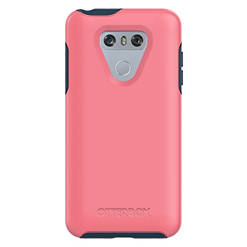 Otterbox Symmetry Series Case For Lg G6 - Retail Packaging - Saltwater Taffy (Pipeline Pink/Blazer Blue)