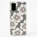 Kate Spade New York Protective Hardshell Case (1-Pc Comold) For Samsung Medium - Hollyhock Floral Clear/Cream With Stones