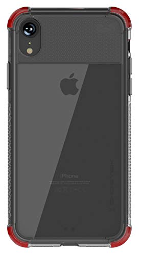 Ghostek Covert 2 Iphone Xs/X Case With Industrial Strength Military Drop Protection For Apple Iphone Xs/X 2018 | Supports Qi Wireless Charging | Works With Face Id | Red