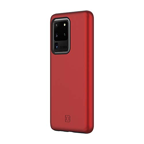 Incipio Dualpro Case Compatible With Samsung Galaxy S20 Ultra - Iridescent Red/Black