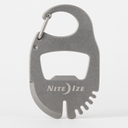 Nite Ize Doohickey Pet Tool, Pet Multi Tool, Burr Comb, Tick Remover, Nail File, Bottle Opener, Stainless Steel