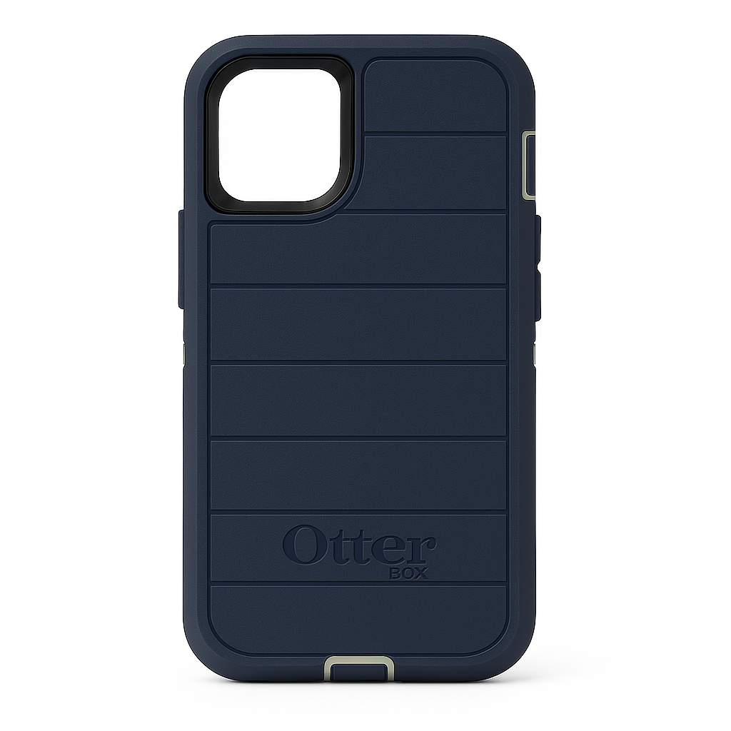 Otterbox Defender Series Screenless Edition Case For Iphone 12 Mini - Varsity Blues (Desert Sage/Dress Blues)
