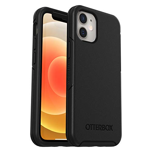 Otterbox Symmetry Case For Iphone 12 Mini, Shockproof, Drop Proof, Protective Thin Case, 3x Tested To Military Standard, Antimicrobial Protection, Black