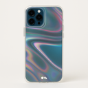 Case-Mate Soap Bubble Iphone 12 Pro Max Case [10ft Drop Protection] [Wireless Charging] Luxury Phone Case For Iphone 12 Pro Max - Iridescent Swirl Effect, Anti-Scratch, Shockproof, Slim - Iridescent